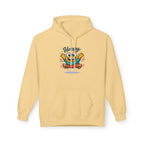 Happy Blob Graphic Hoodie – Cute Cartoon 'Happy' Pullover