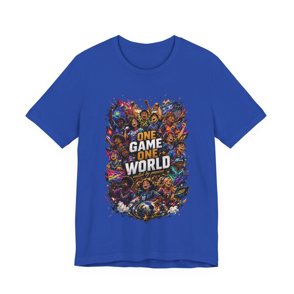 One Game One World Gamer Graphic T Shirt