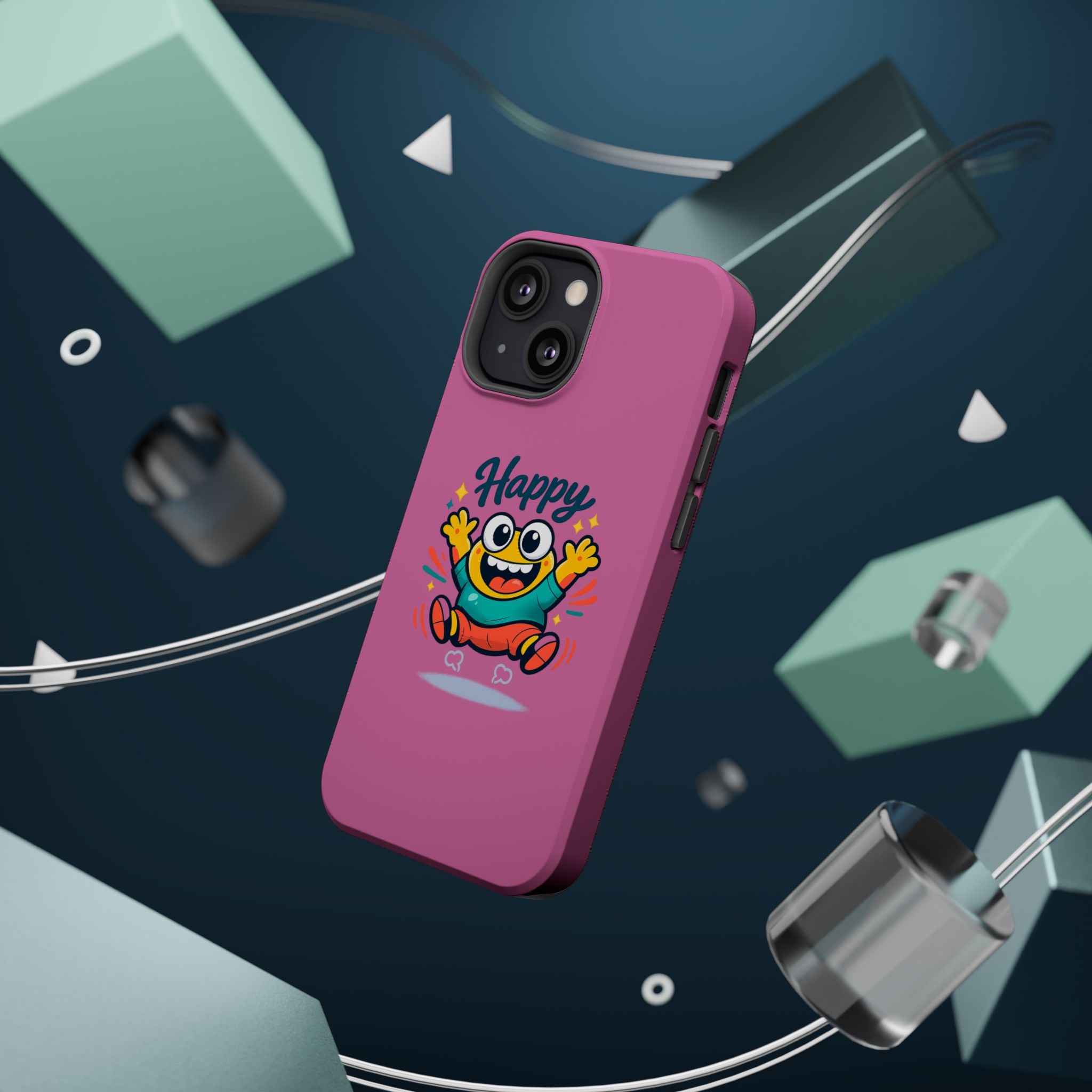 Happy Monster Magnetic Impact-Resistant Phone Case