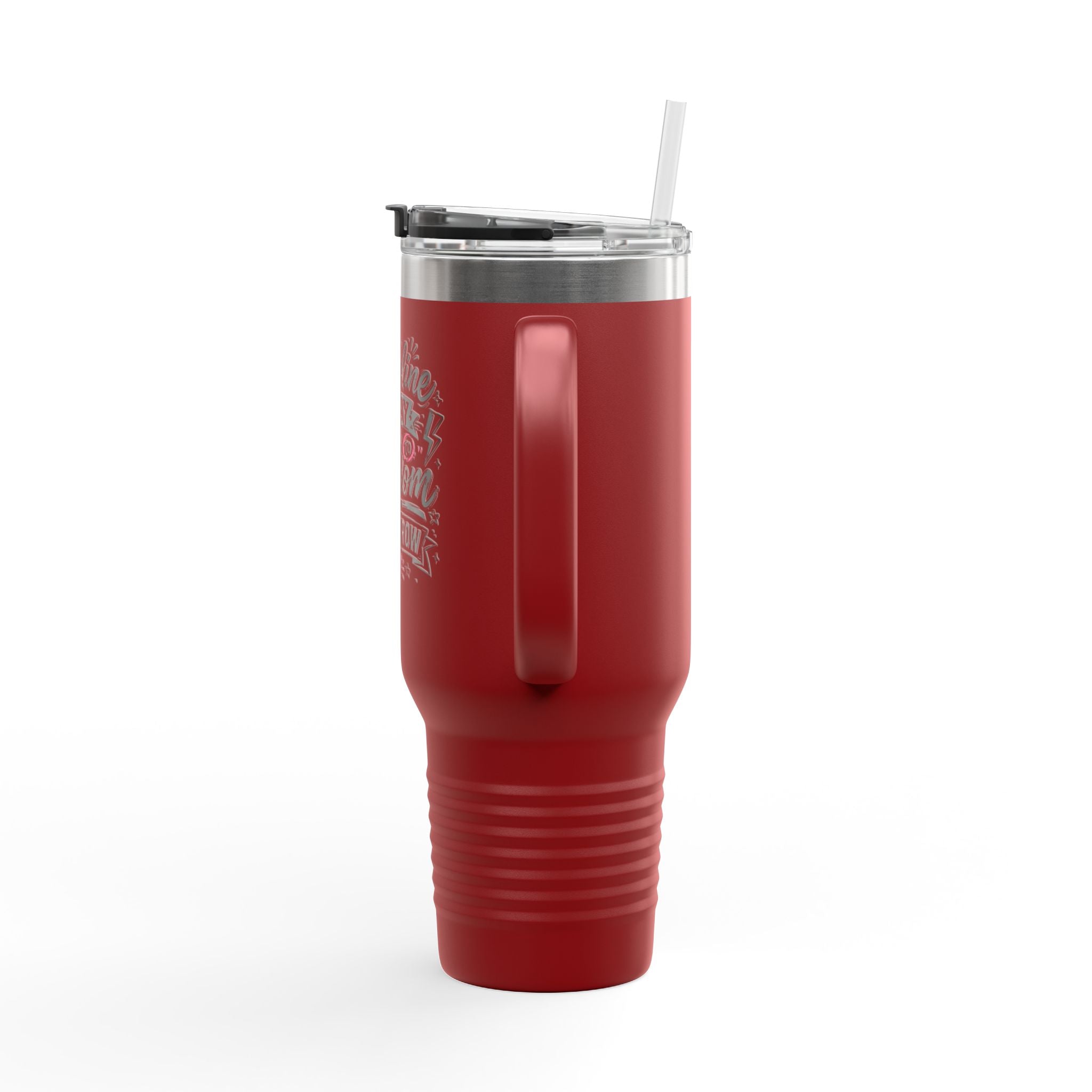 40oz Insulated Travel Mug — "Discipline Today Leads to Freedom Tomorrow" Motivational Tumbler