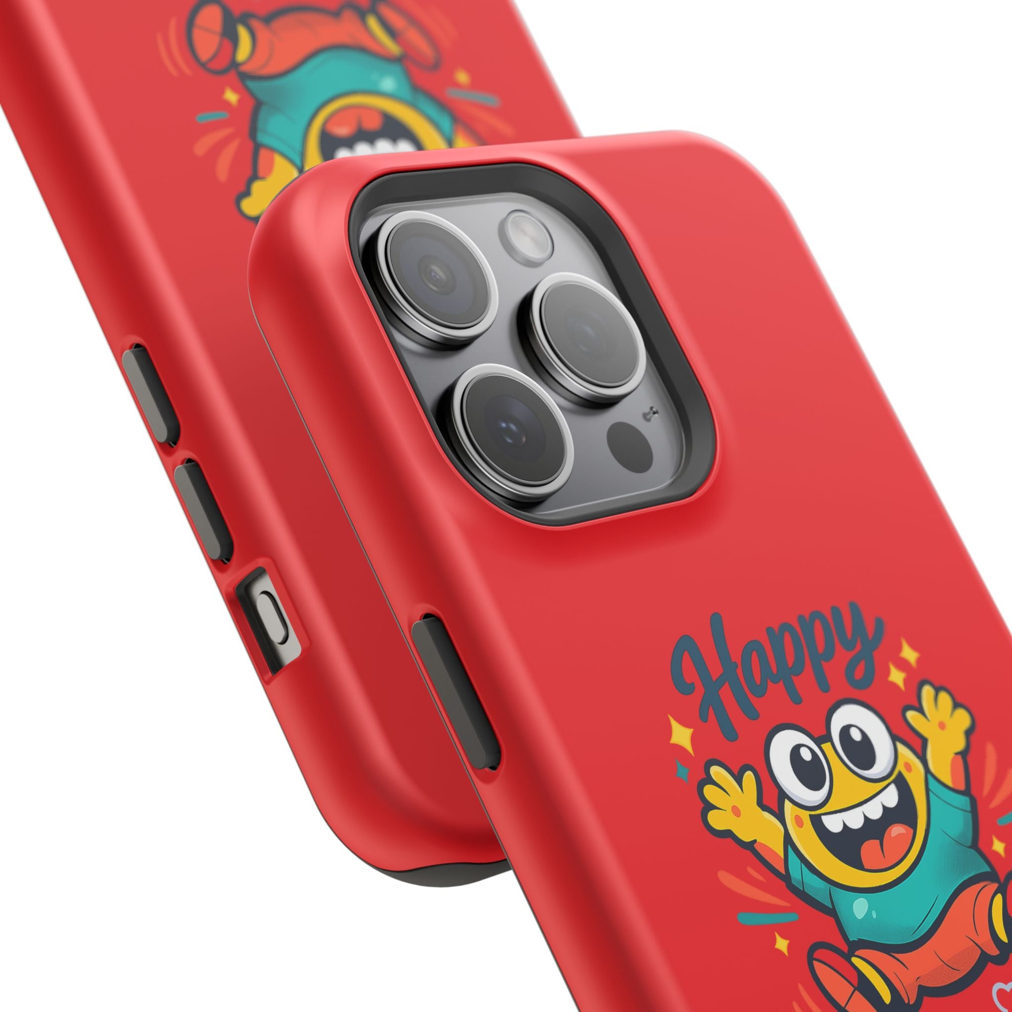 Happy Monster Magnetic Impact-Resistant Phone Case
