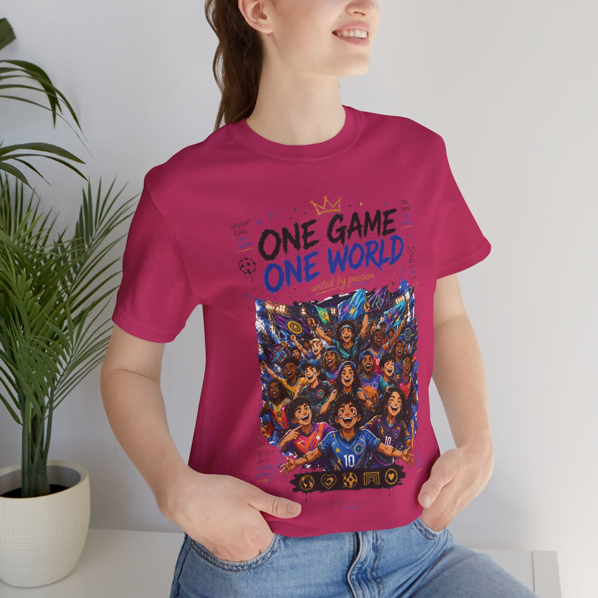 One Game One World Soccer T Shirt