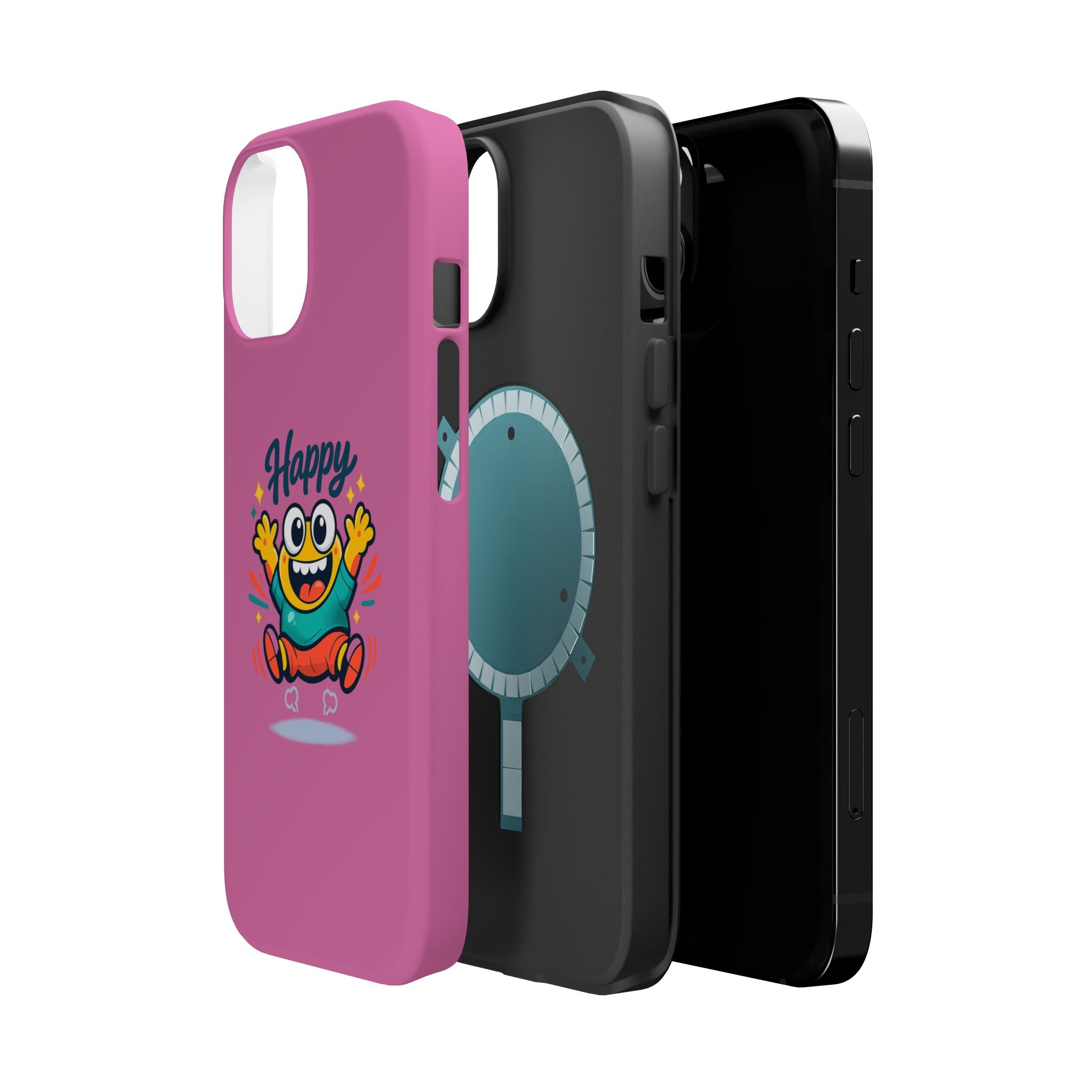 Happy Monster Magnetic Impact-Resistant Phone Case