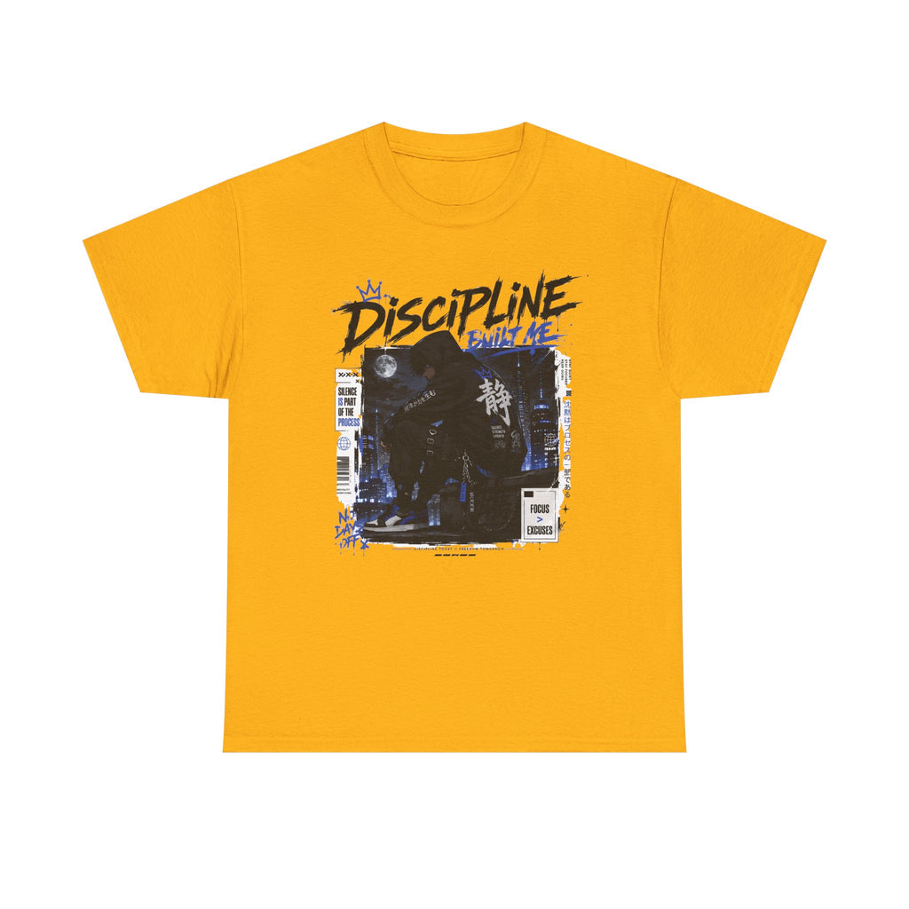 Discipline Built Me Anime Streetwear T Shirt