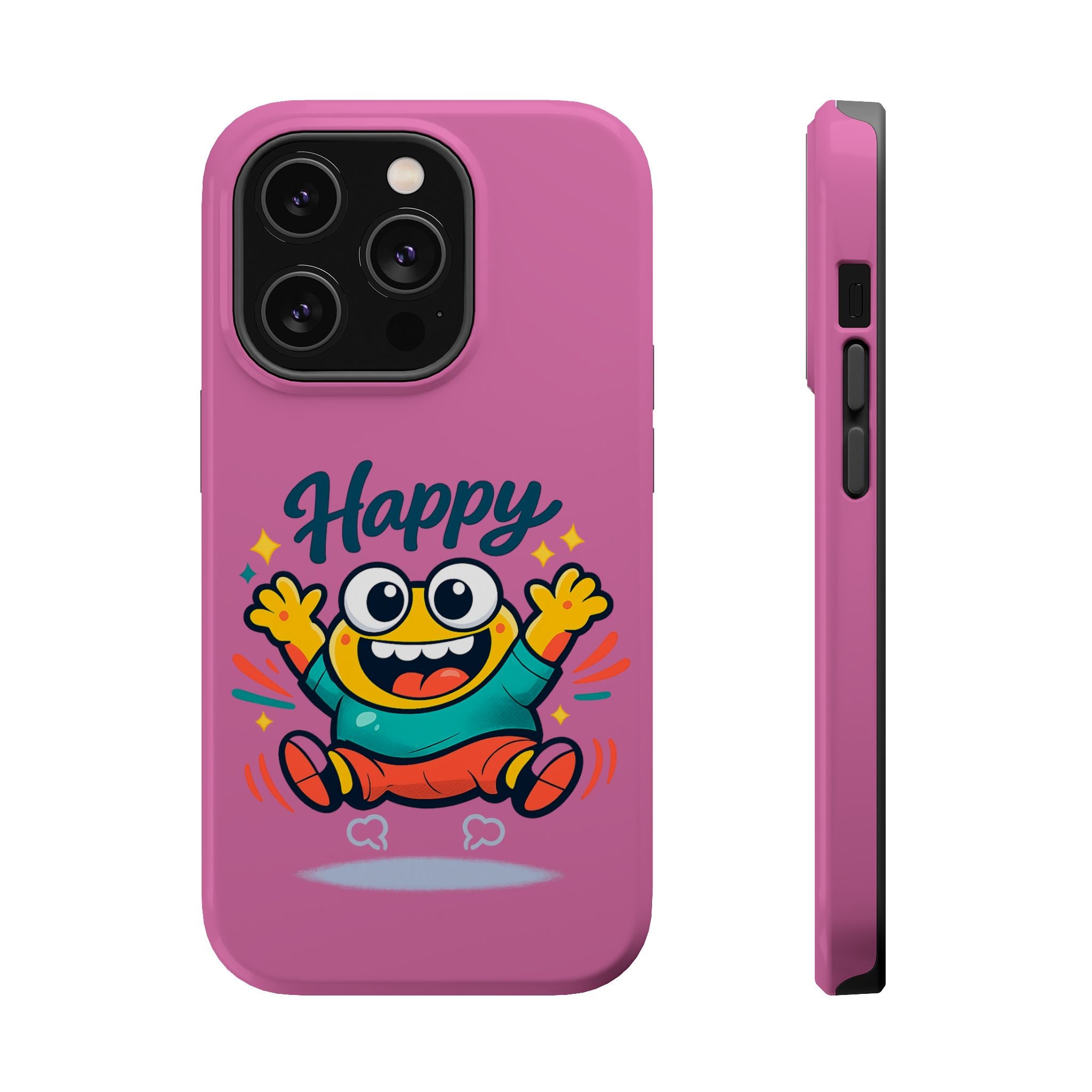 Happy Monster Magnetic Impact-Resistant Phone Case