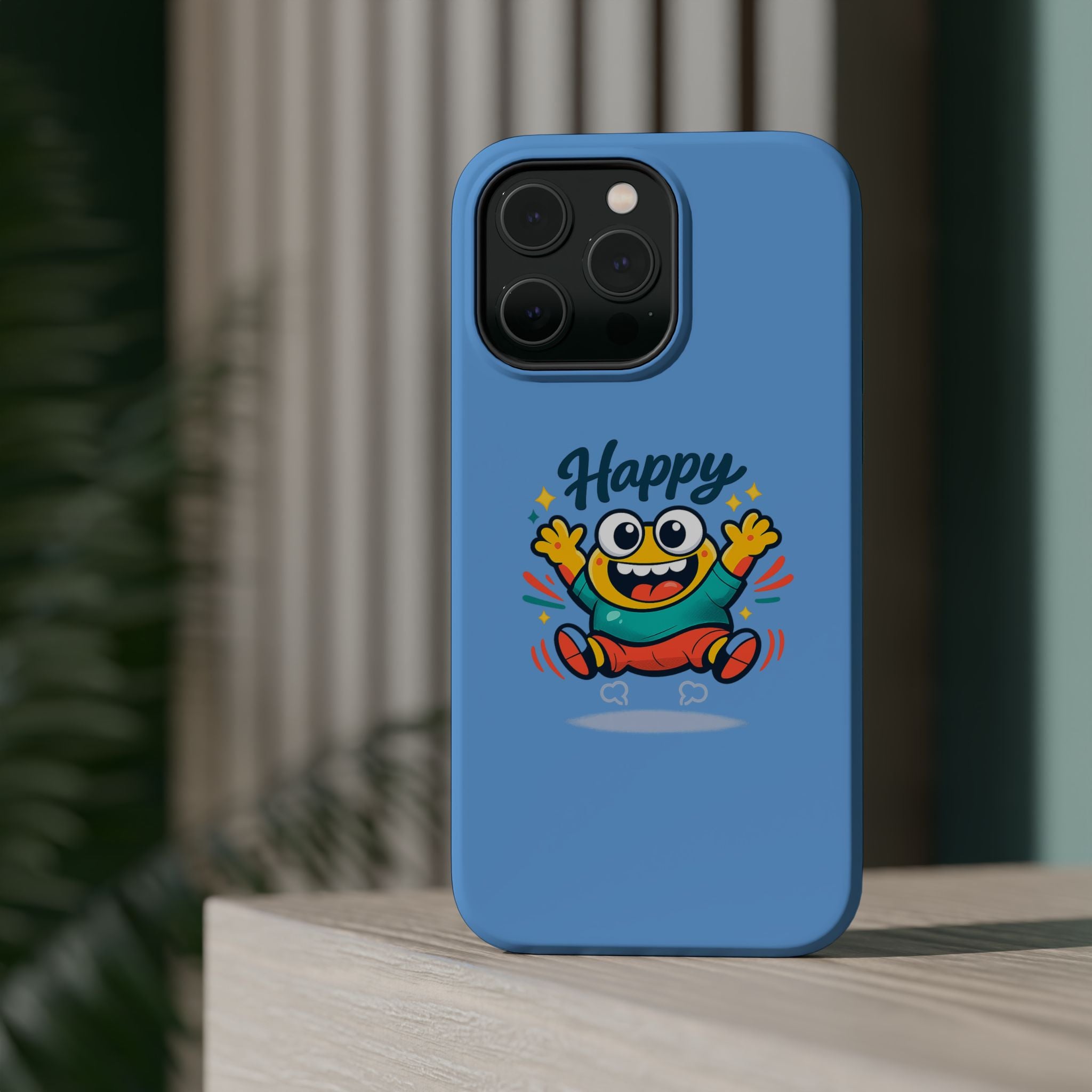 Happy Monster Magnetic Impact-Resistant Phone Case