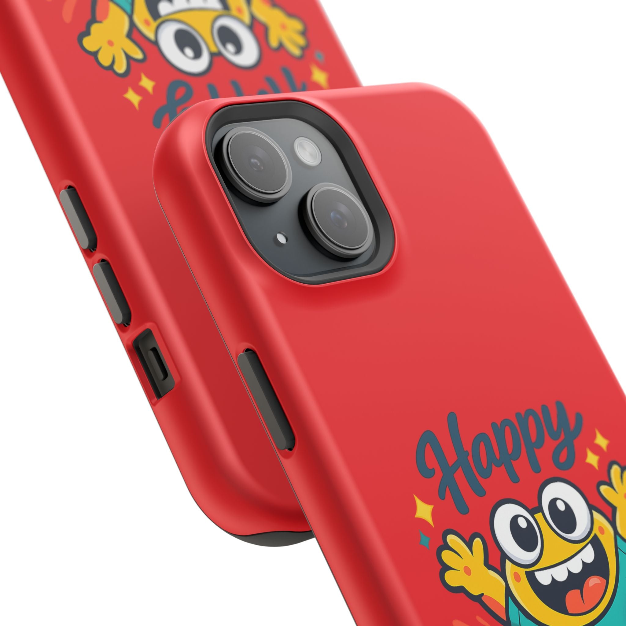 Happy Monster Magnetic Impact-Resistant Phone Case