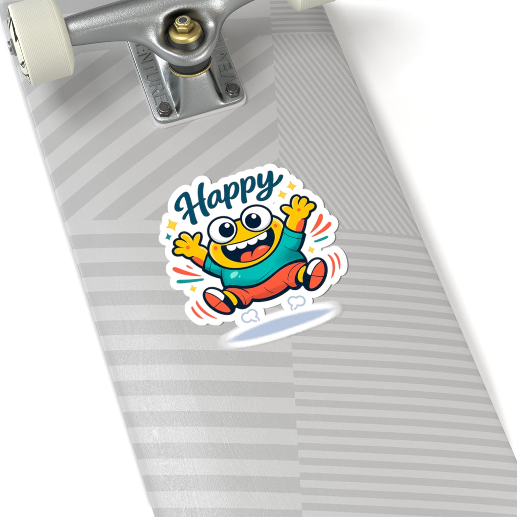Happy Mood Blob Sticker Cute Kawaii Cartoon Decal