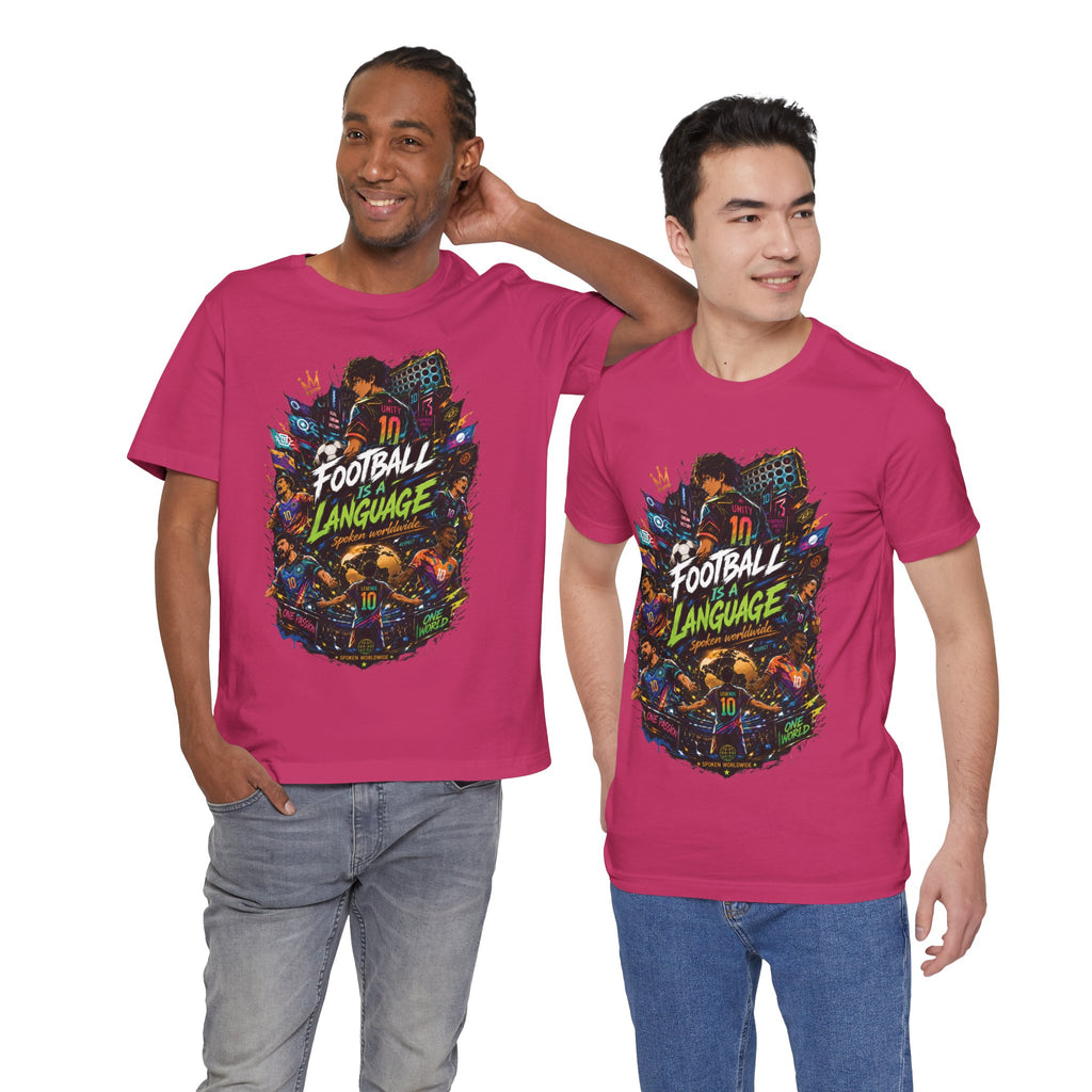 Football Is a Language Graphic T Shirt