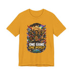 Soccer Graphic Tee - "One Game One World" Graphic T-Shirt