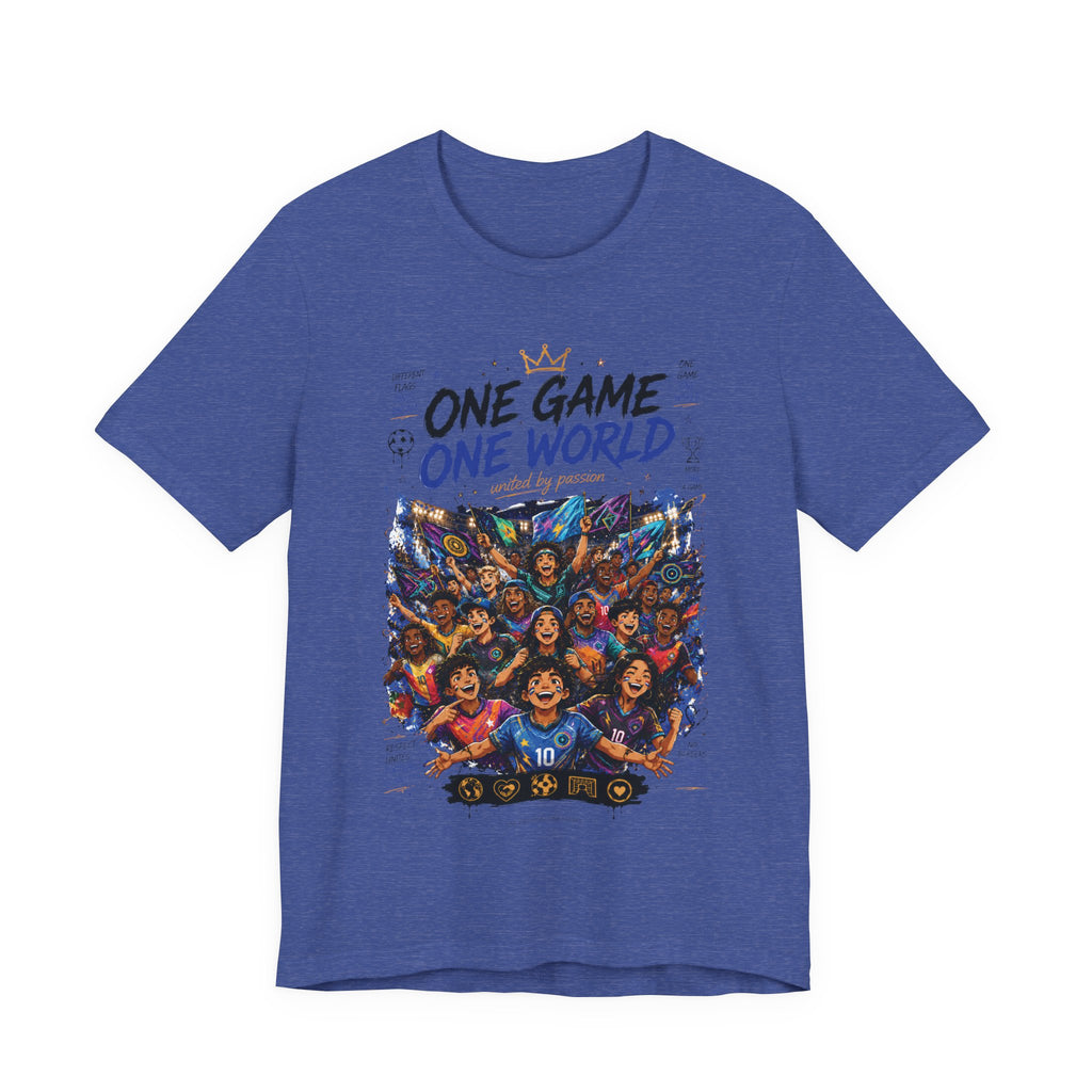 One Game One World Soccer T Shirt