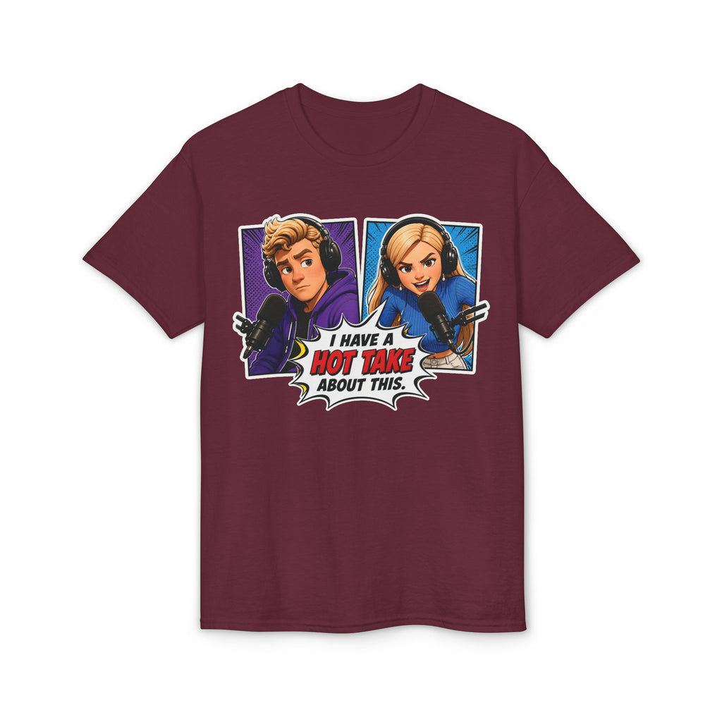 Hot Take Central I Have a Hot Take About This Jake and Emma T Shirt