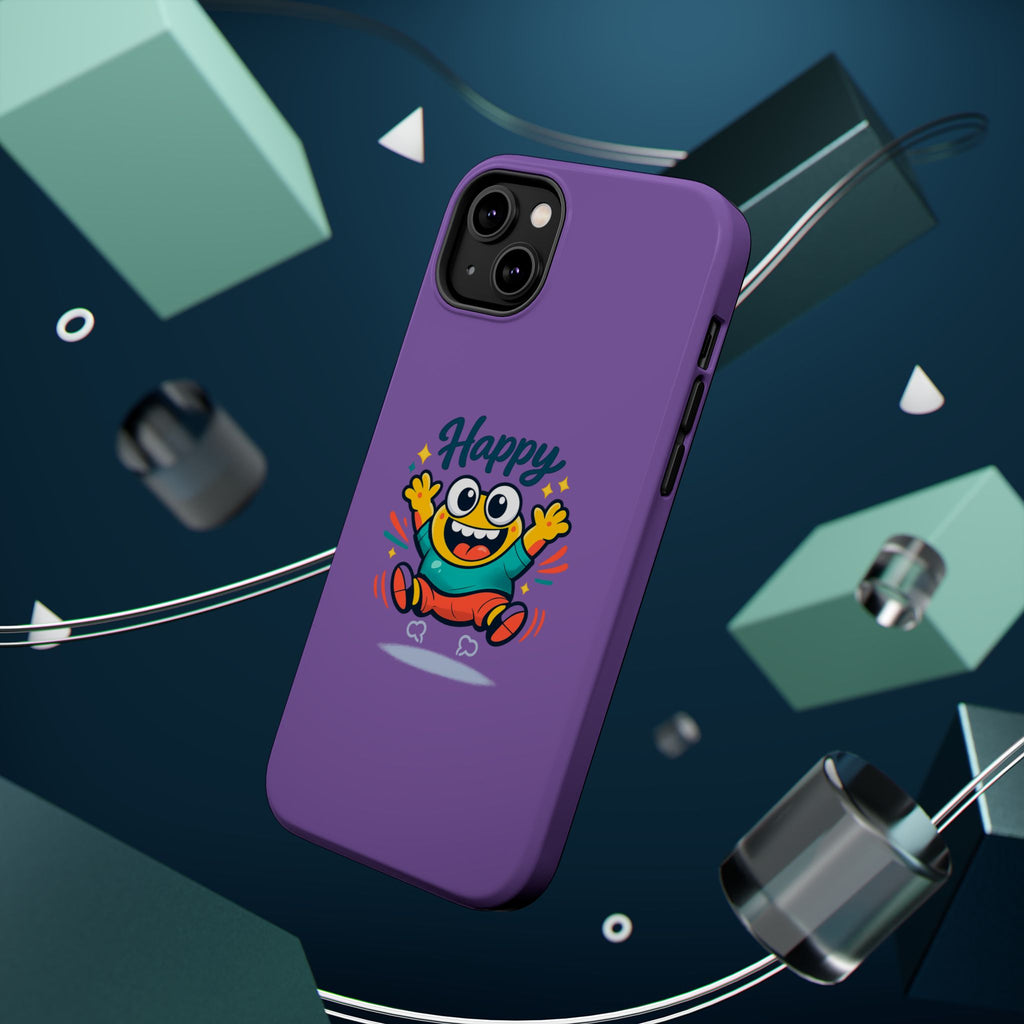 Happy Monster Magnetic Impact-Resistant Phone Case