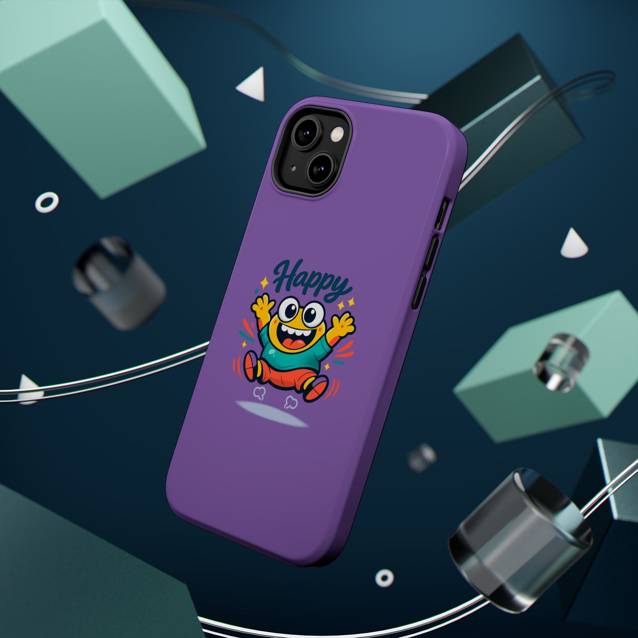 Happy Monster Magnetic Impact-Resistant Phone Case