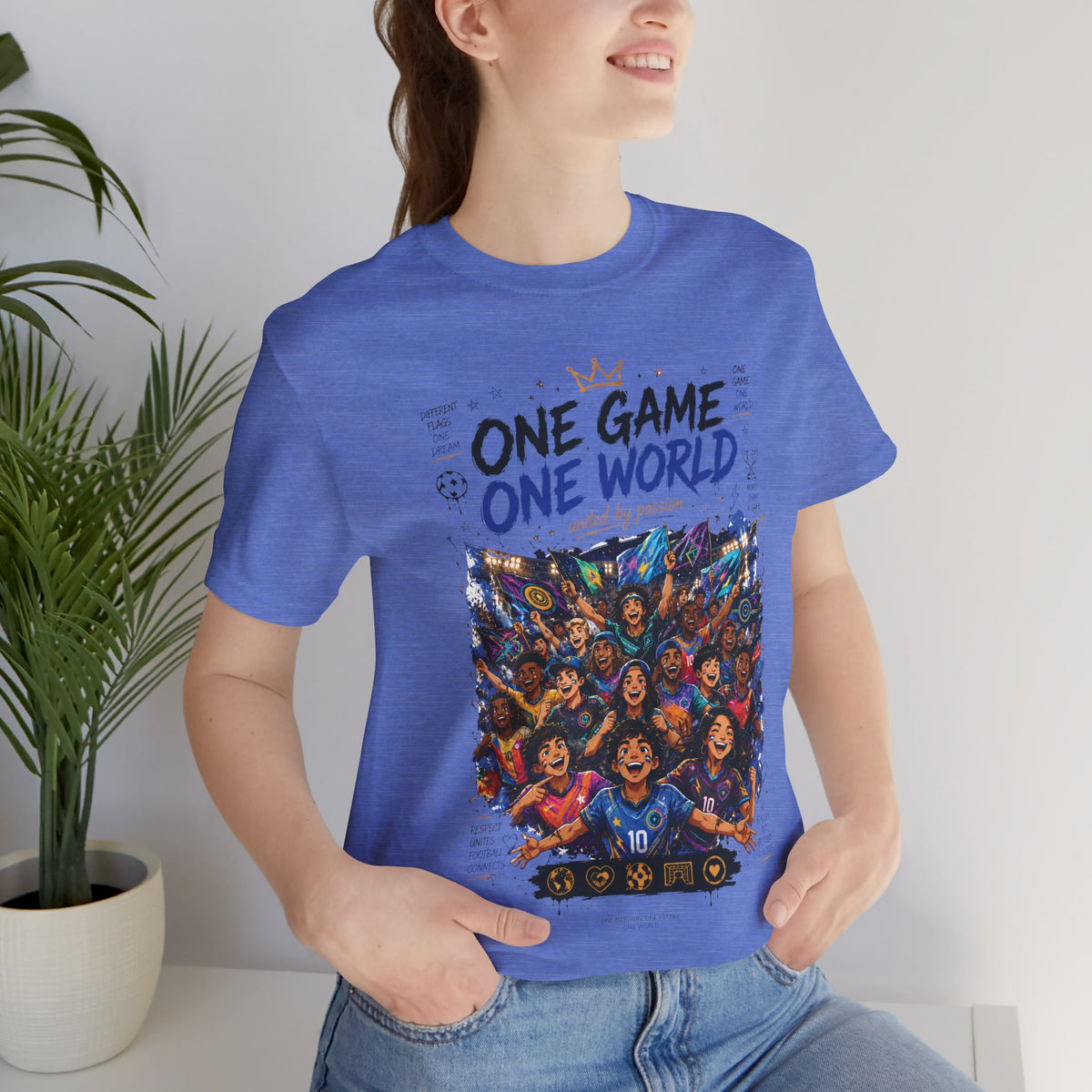 One Game One World Soccer T Shirt