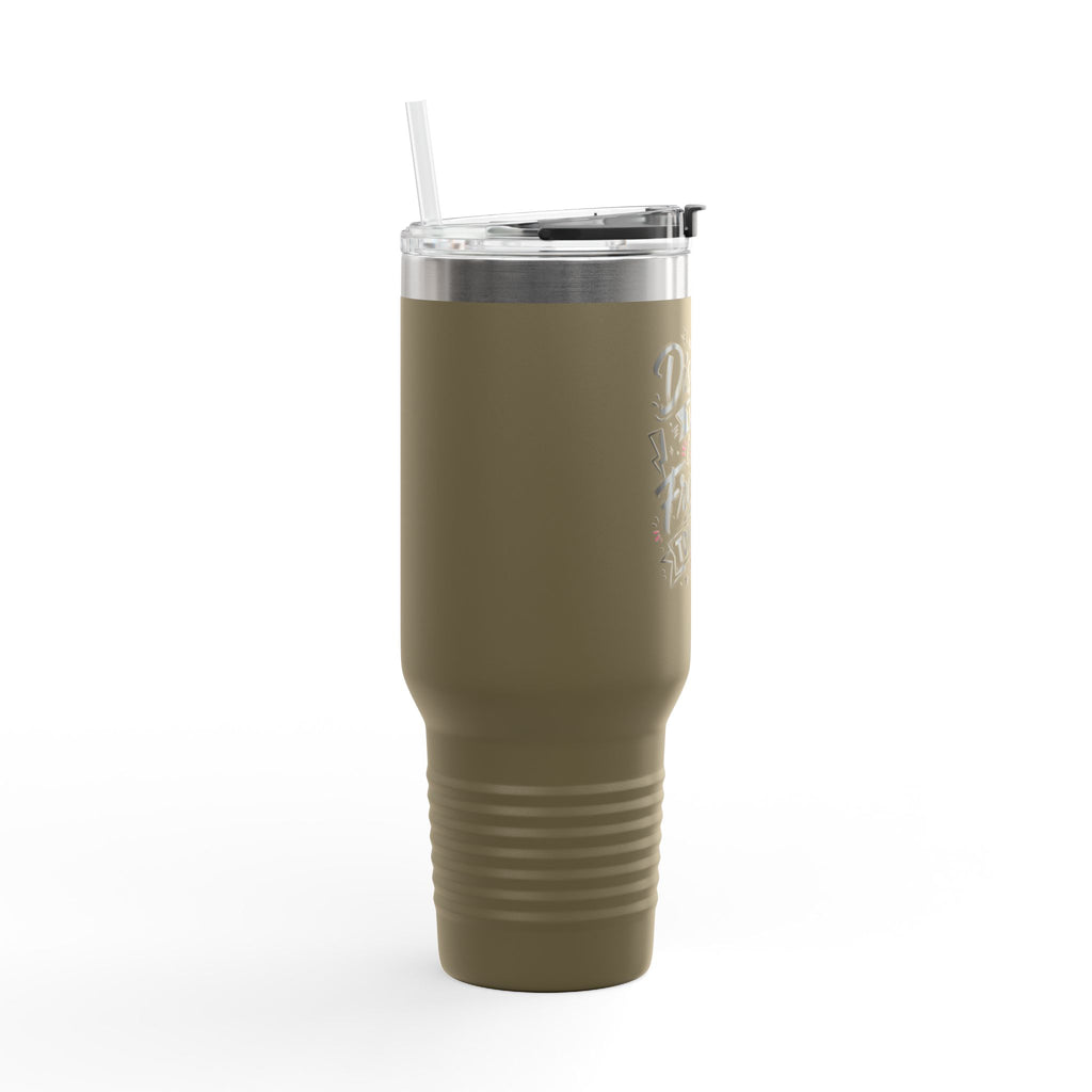 Discipline Today Leads to Freedom Tomorrow 40oz Travel Mug