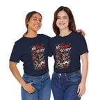 No Risk No Glory Soccer Graphic T Shirt