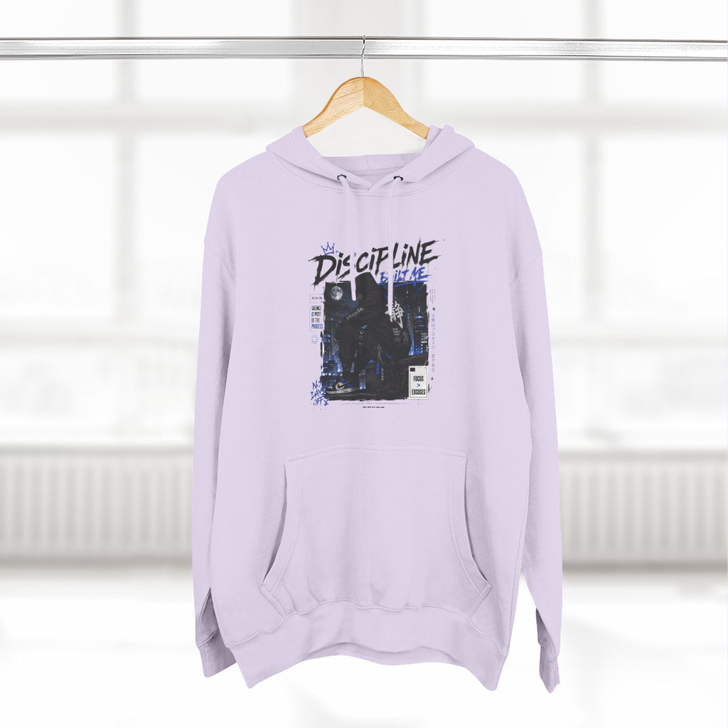 Discipline Graphic Hoodie — Vintage TV Photo Streetwear Pullover