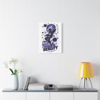 Space Astronaut Canvas Print — “You Mind Creates Reality” Inspirational Wall Art