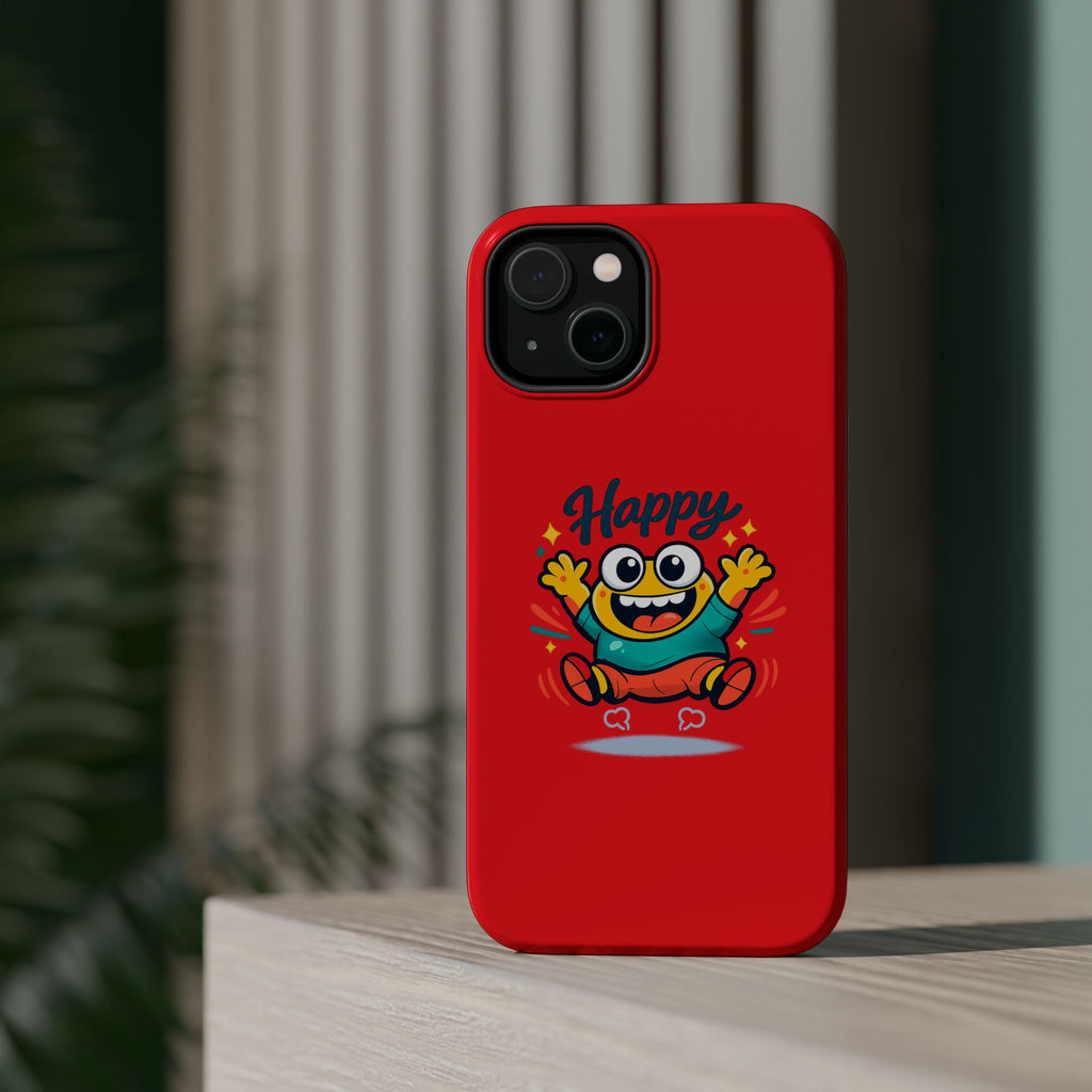 Happy Monster Magnetic Impact-Resistant Phone Case