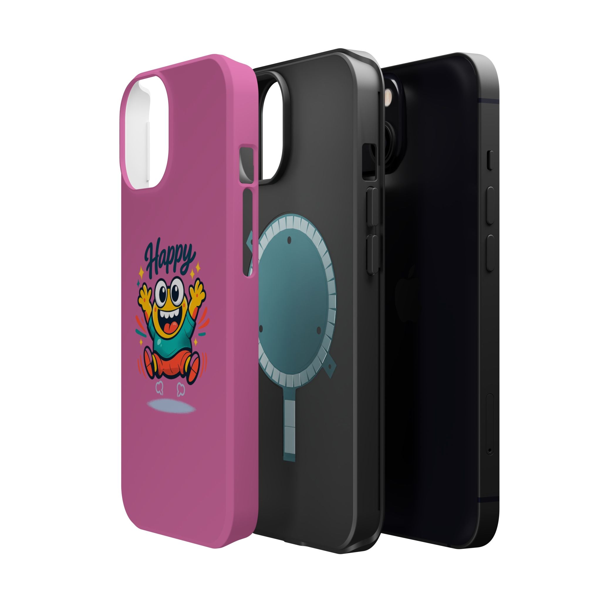 Happy Monster Magnetic Impact-Resistant Phone Case