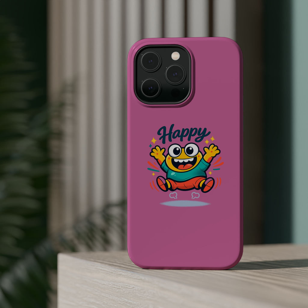 Happy Monster Magnetic Impact-Resistant Phone Case