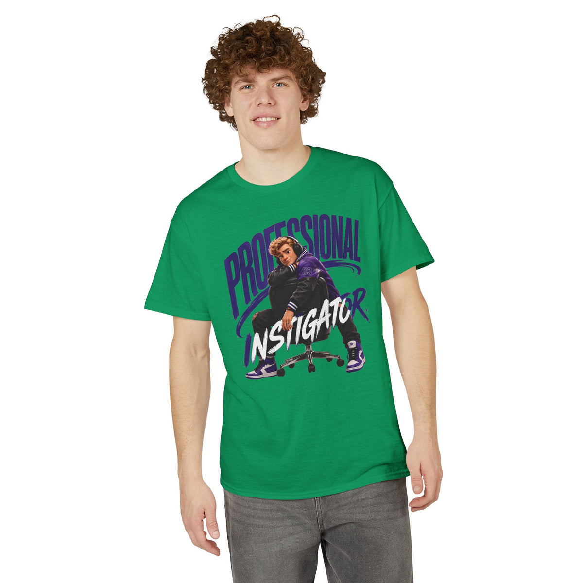 Hot Take Central Professional Instigator Jake Graphic T Shirt