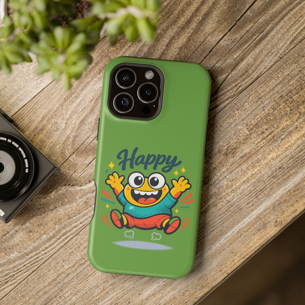 Happy Monster Magnetic Impact-Resistant Phone Case