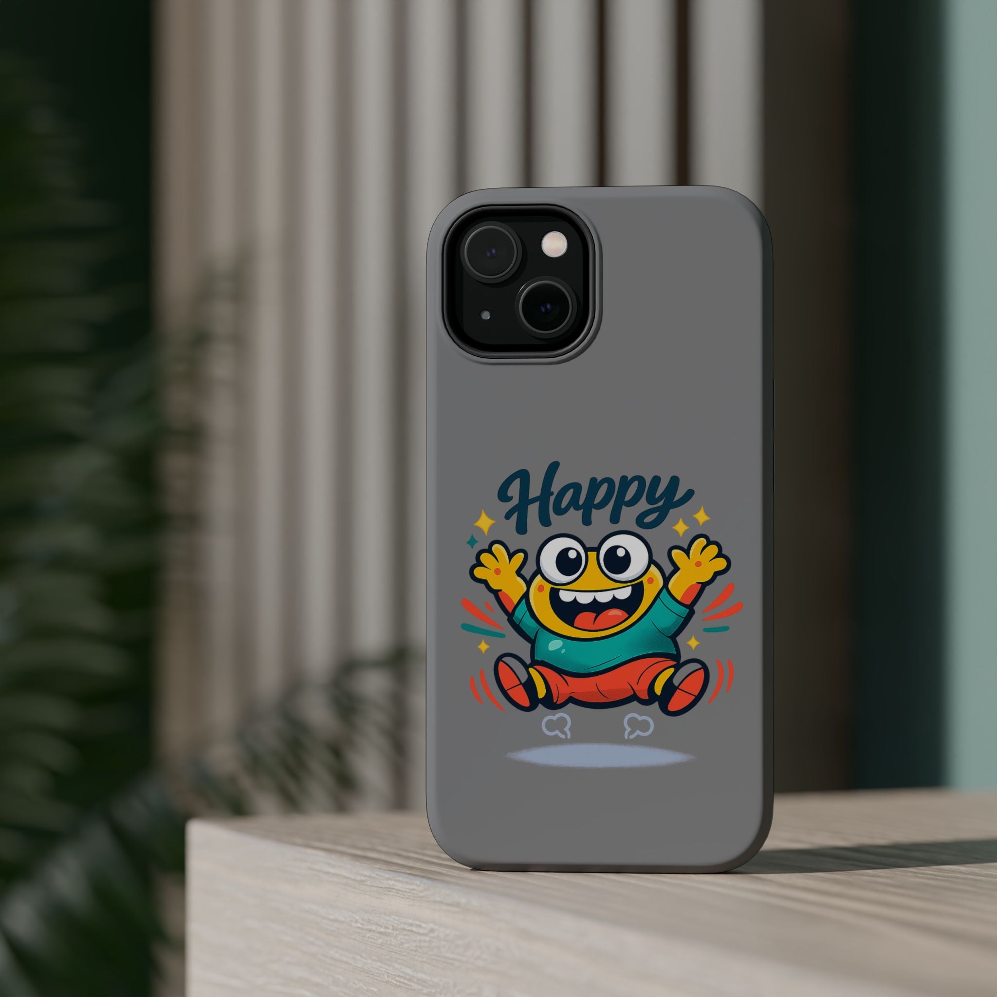 Happy Monster Magnetic Impact-Resistant Phone Case