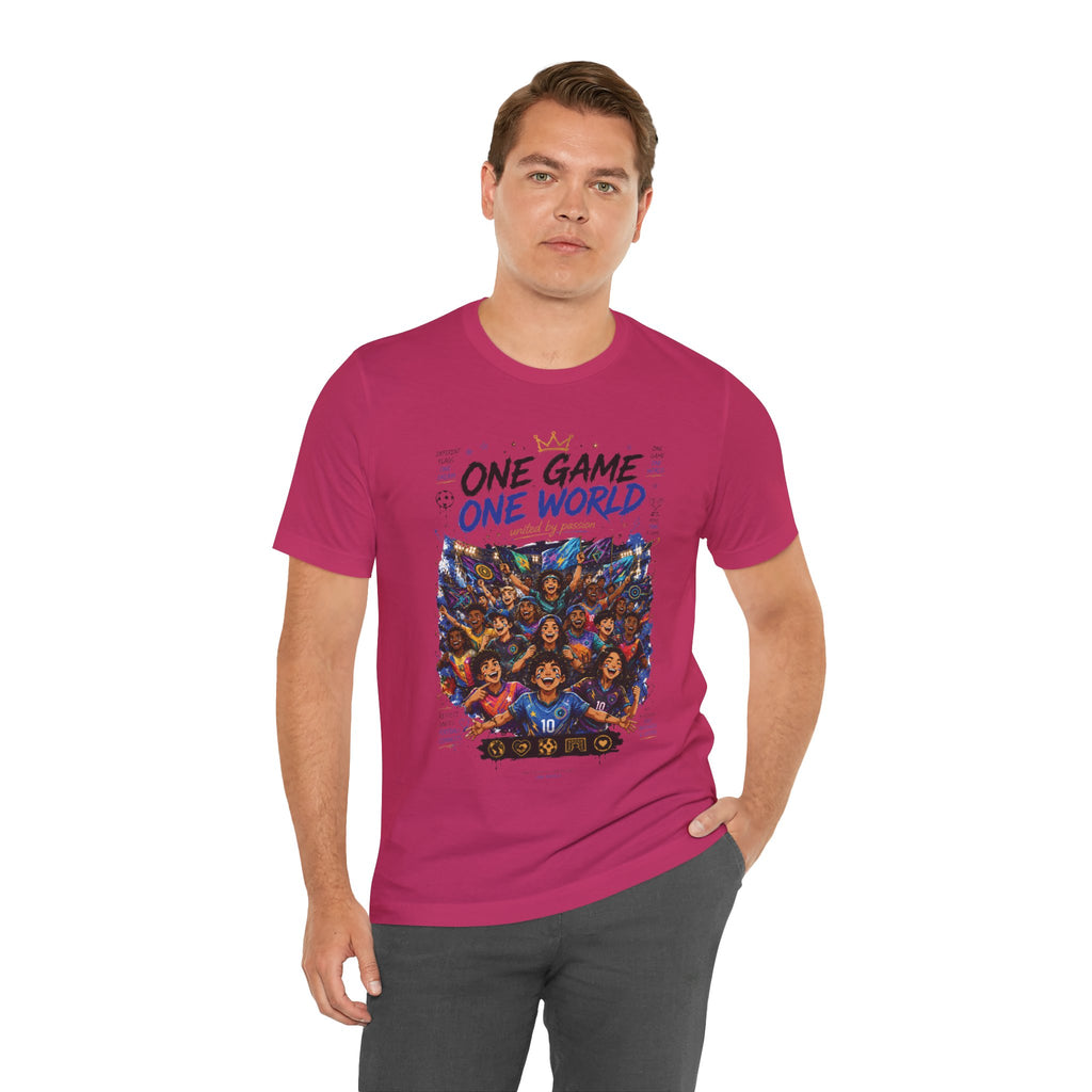 One Game One World Soccer T Shirt