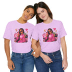 Boss Babe Pink Fashion Tee — Women’s Glam Money & Shopping Graphic Shirt