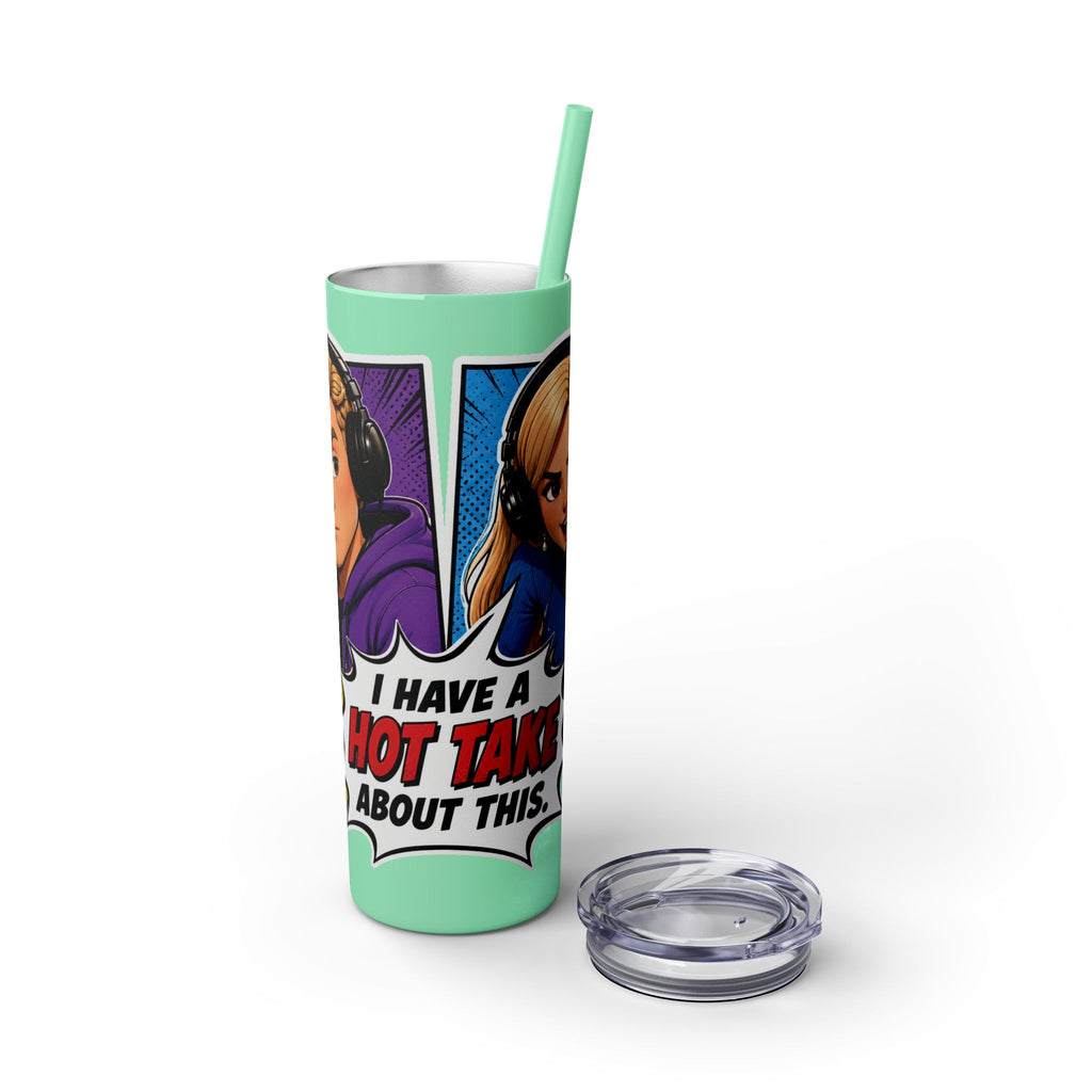 Hot Take Central I Have a Hot Take About This 20oz Pop Art Tumbler