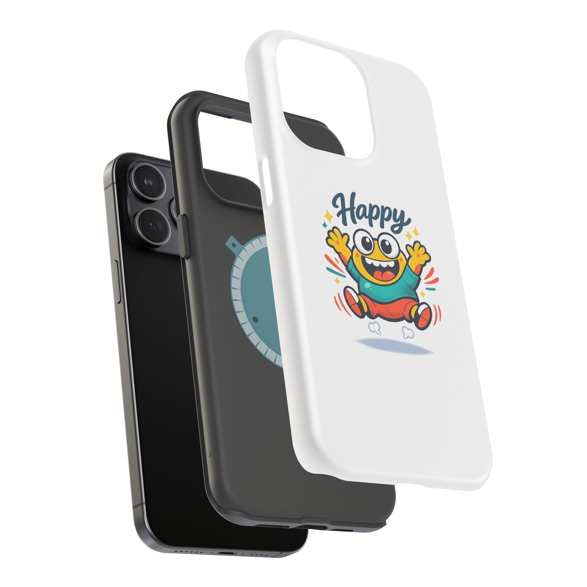Happy Monster Magnetic Impact-Resistant Phone Case