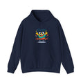 Happy Blob Cartoon Hoodie – Minimal Smiley Graphic Pullover
