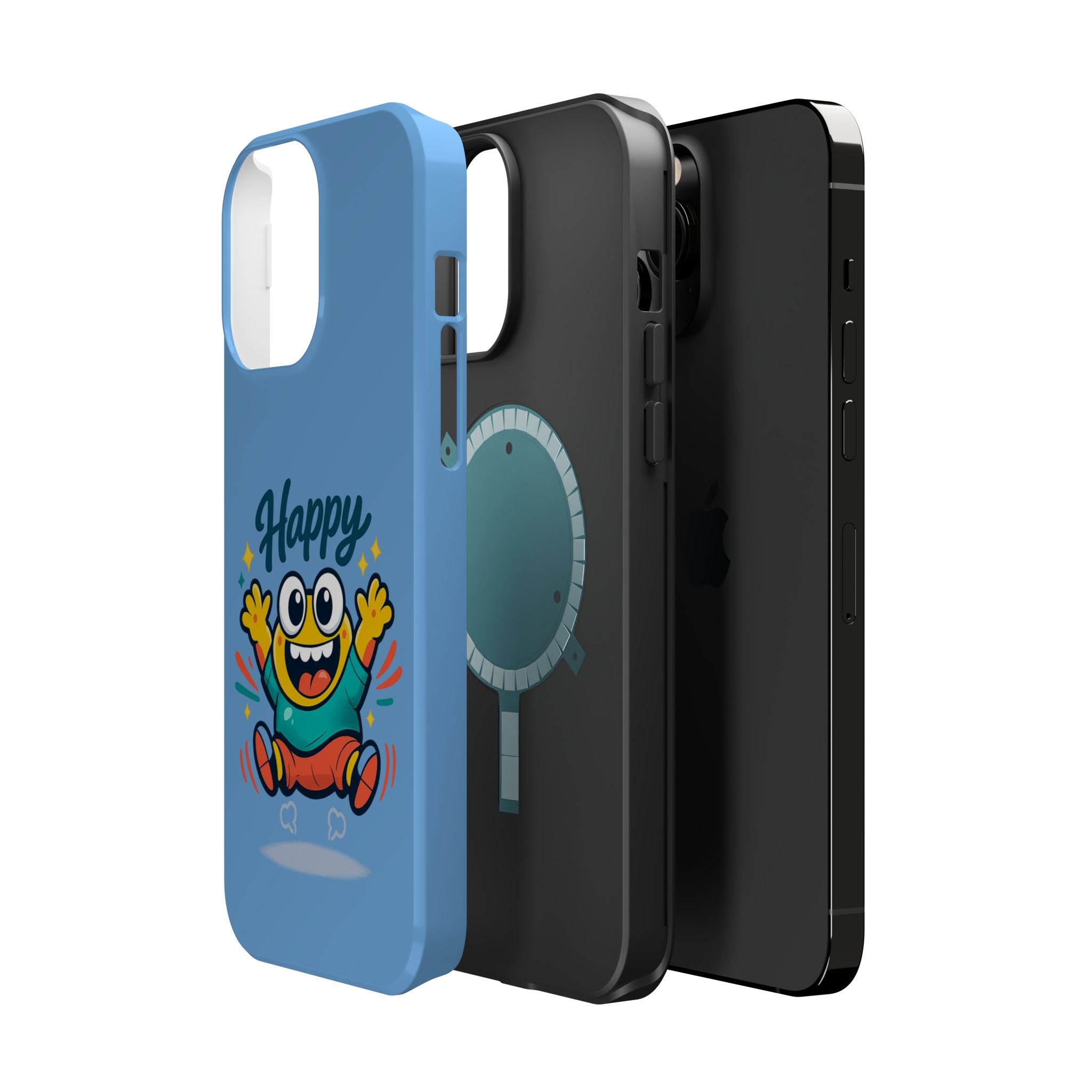 Happy Monster Magnetic Impact-Resistant Phone Case