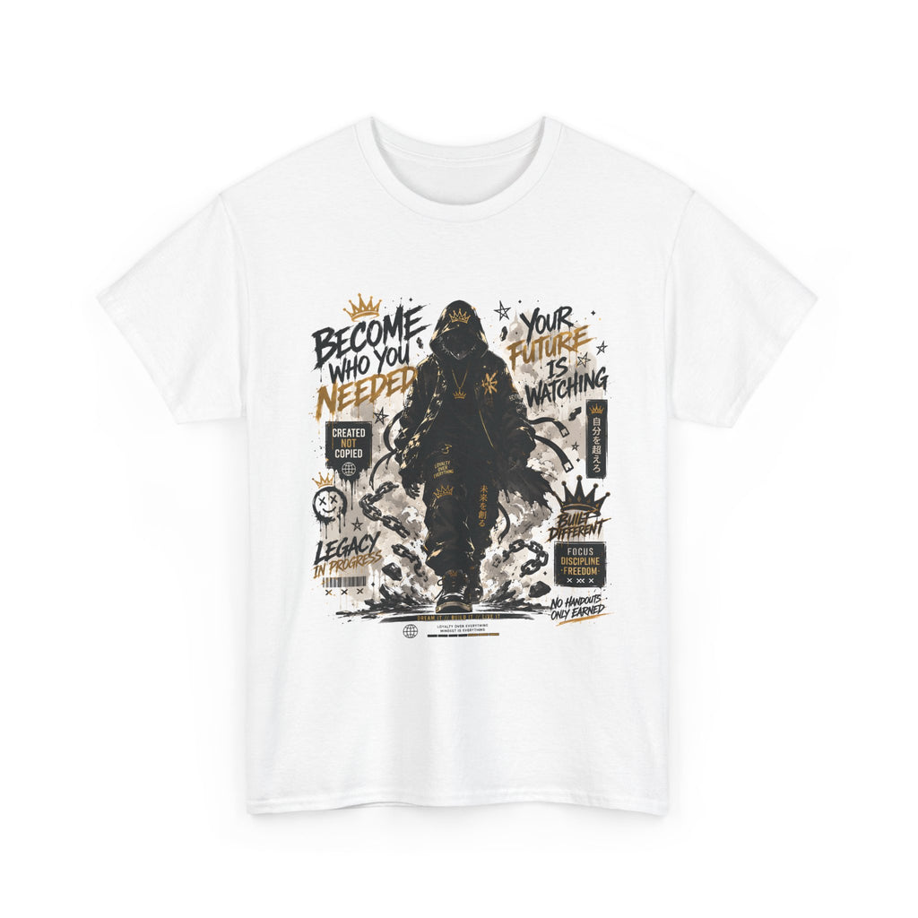 Become Who You Needed Inspirational Graphic T Shirt