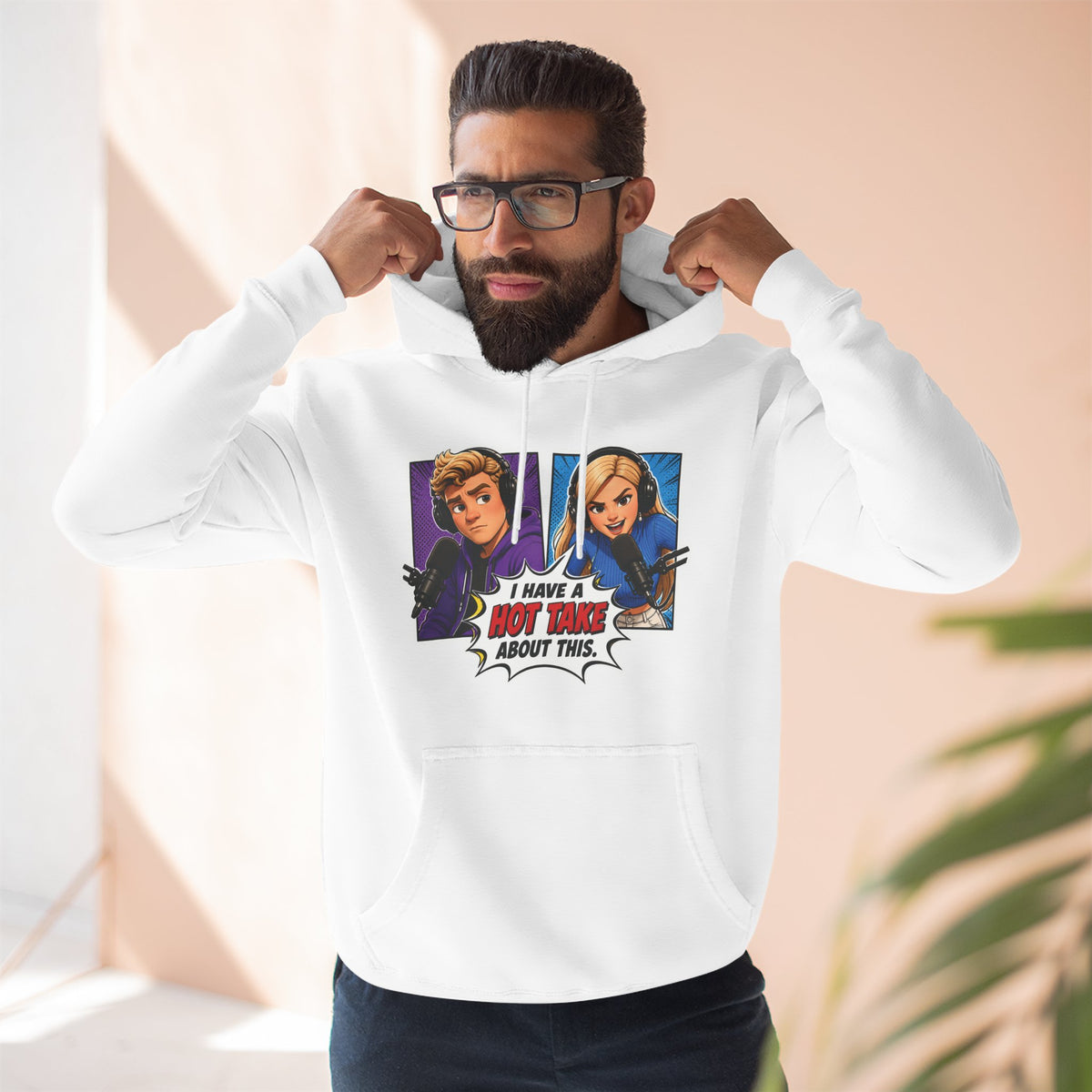 Hot Take Central Jake and Emma I Have a Hot Take Hoodie