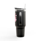 Cozy Pink Hoodie Girl 40oz Insulated Travel Mug
