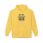 Happy Blob Graphic Hoodie – Cute Cartoon 'Happy' Pullover