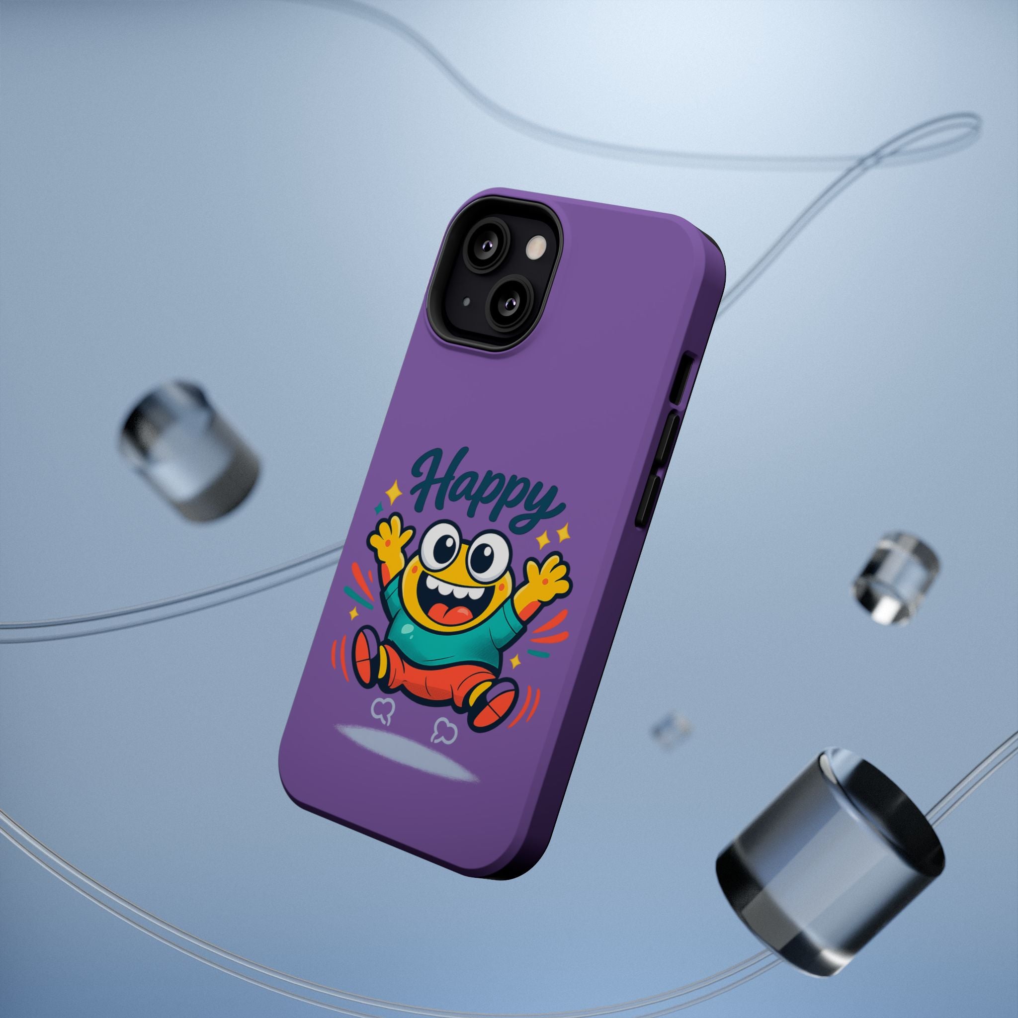 Happy Monster Magnetic Impact-Resistant Phone Case
