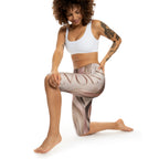 Evolve Rose Gold Swirl Capri Leggings