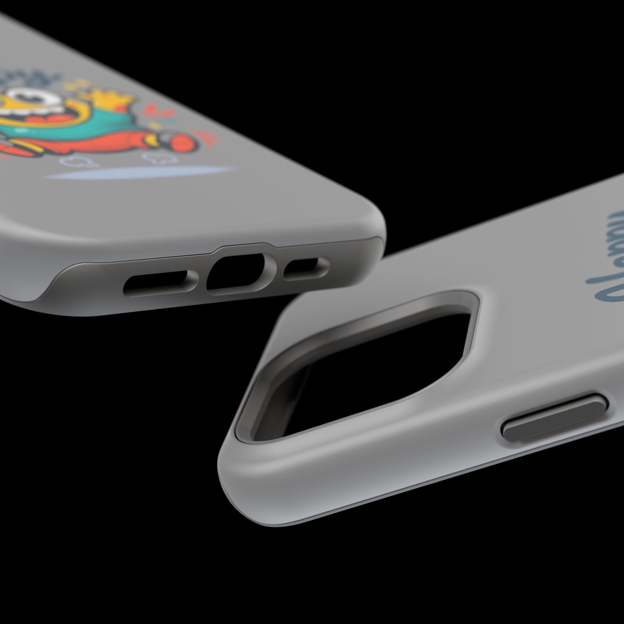 Happy Monster Magnetic Impact-Resistant Phone Case