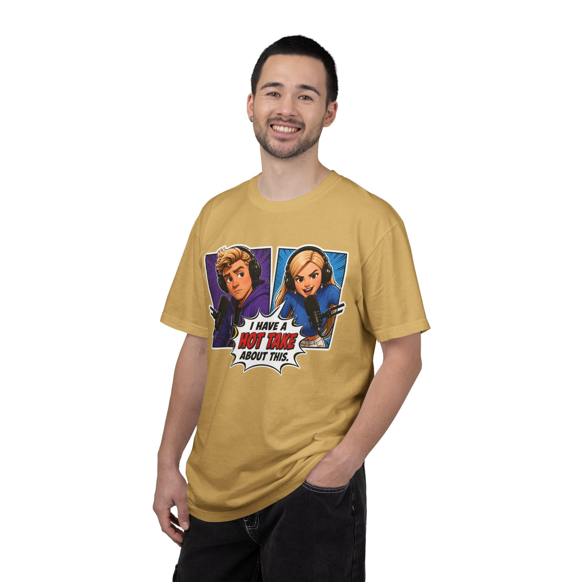 Hot Take Central I Have a Hot Take About This Podcast T Shirt
