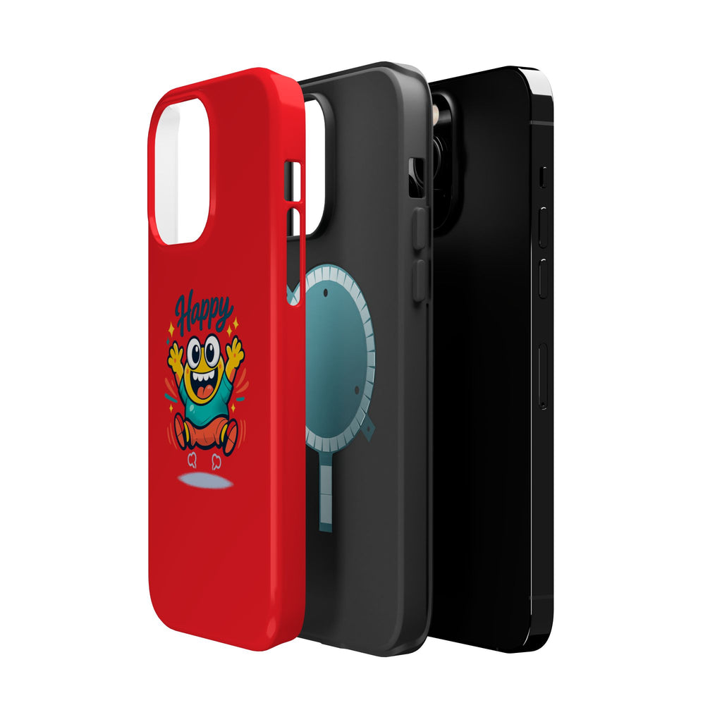 Happy Monster Magnetic Impact-Resistant Phone Case