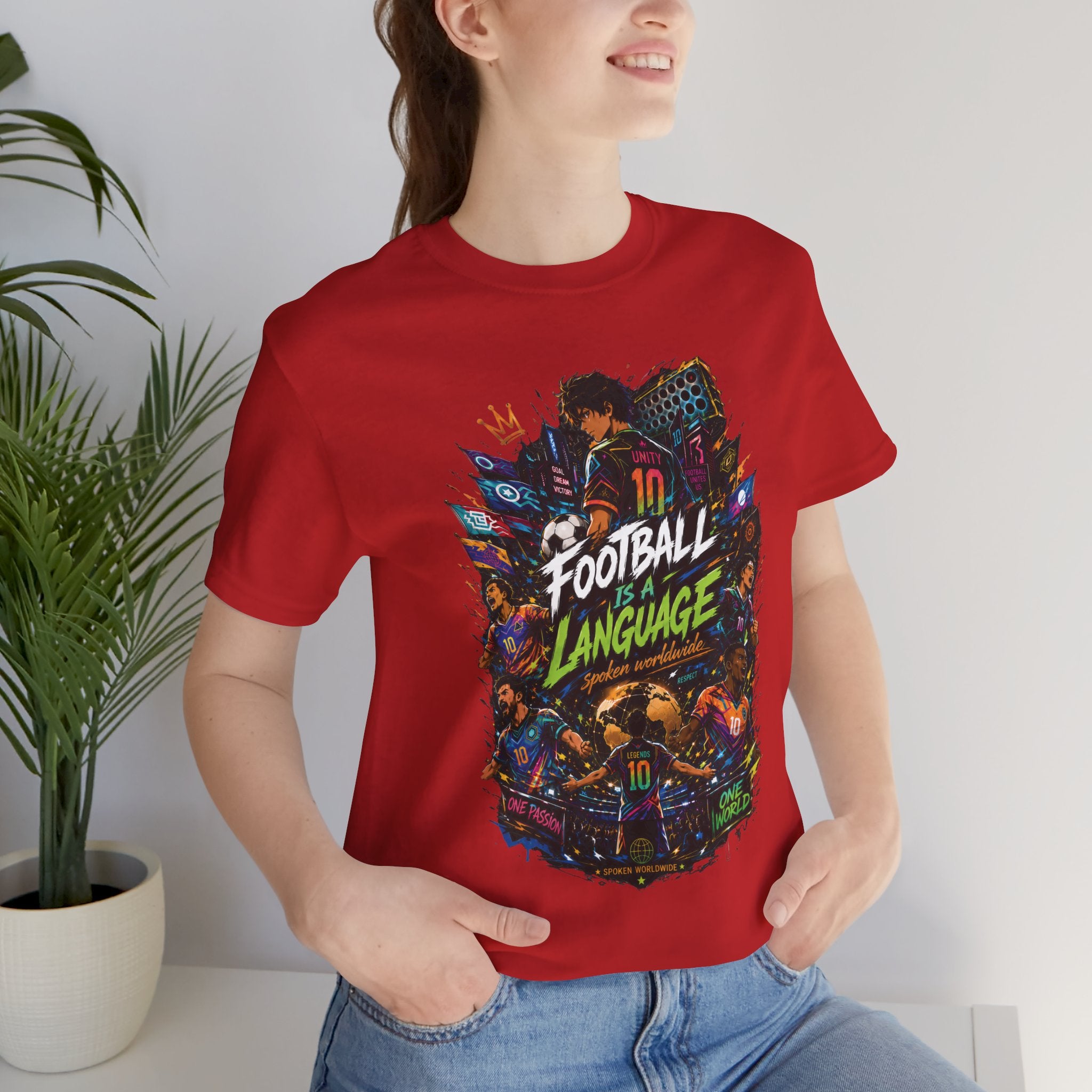 Football Is A Language T‑Shirt