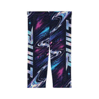 Built Different Galaxy Swirl Capri Leggings