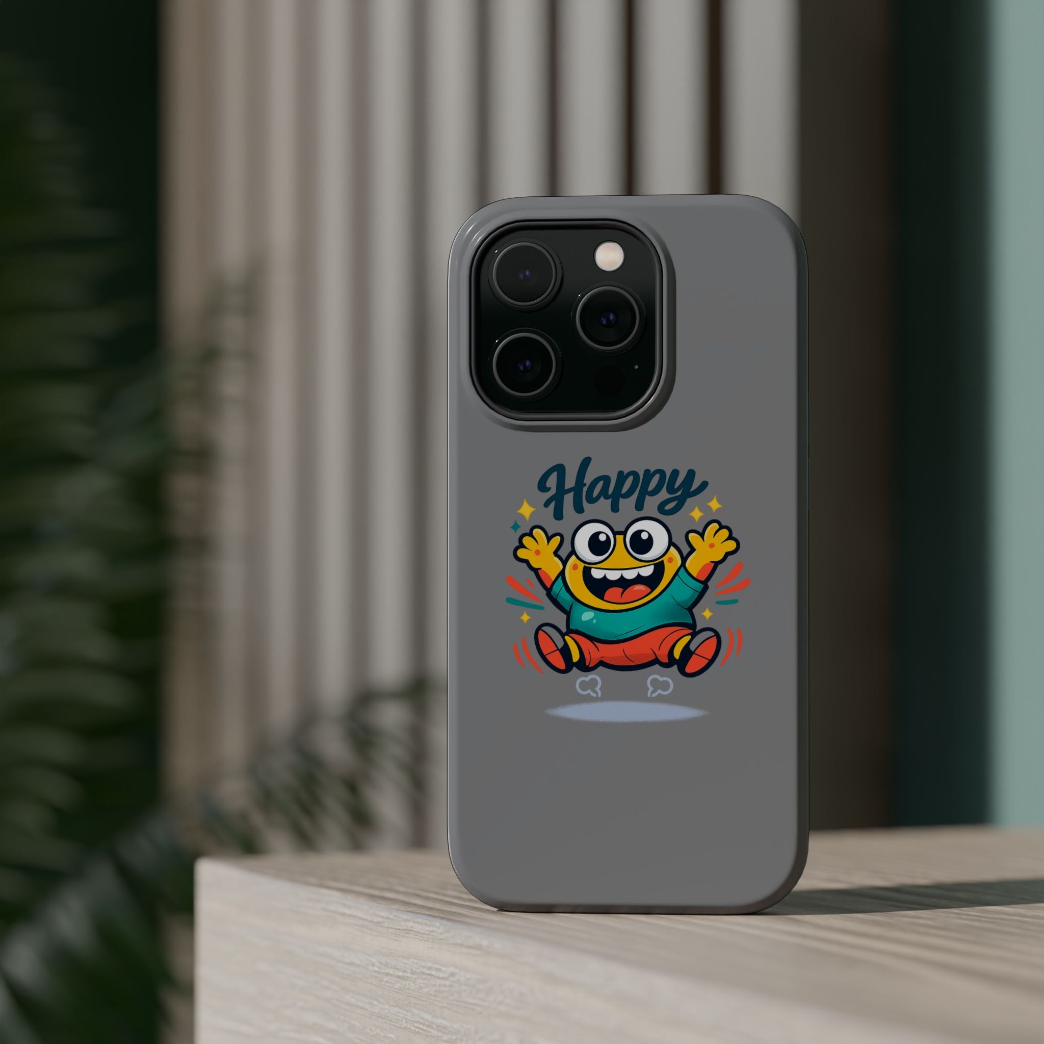 Happy Monster Magnetic Impact-Resistant Phone Case