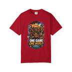 One Game One World Soccer T Shirt International Football Graphic Tee