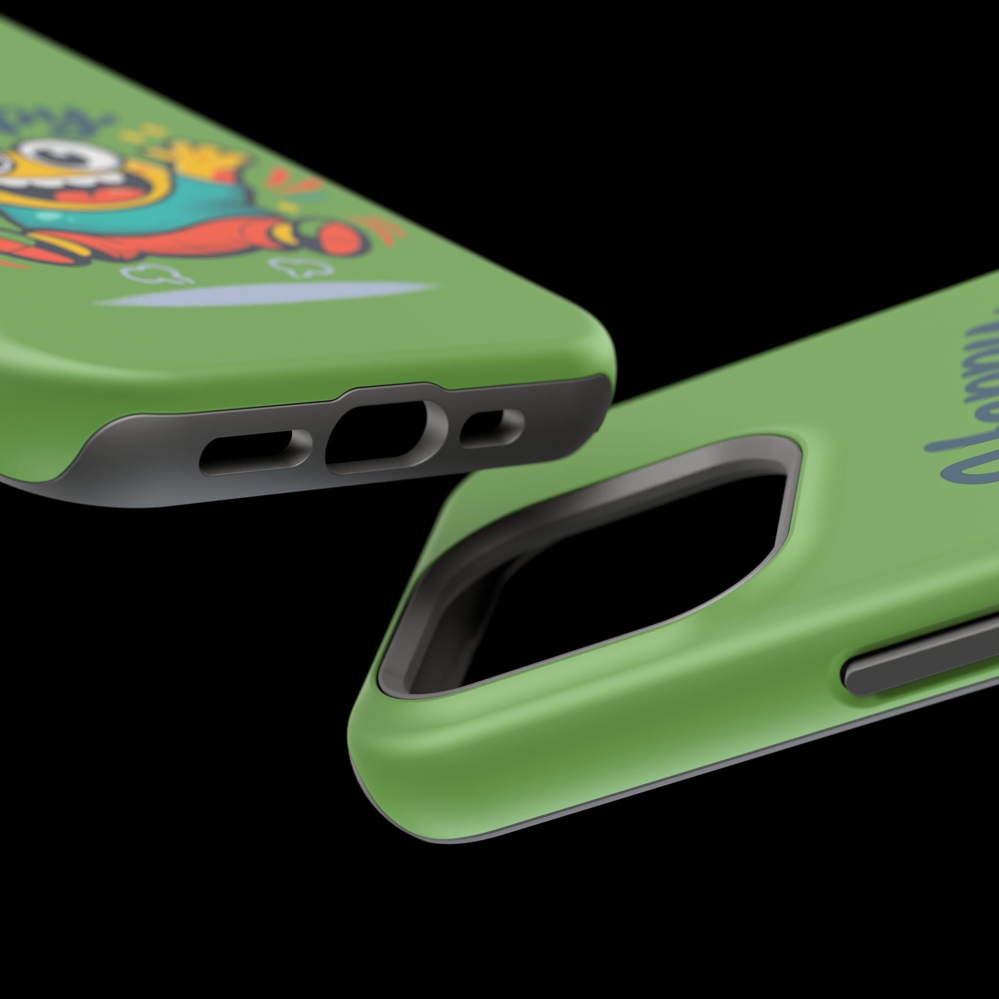 Happy Monster Magnetic Impact-Resistant Phone Case