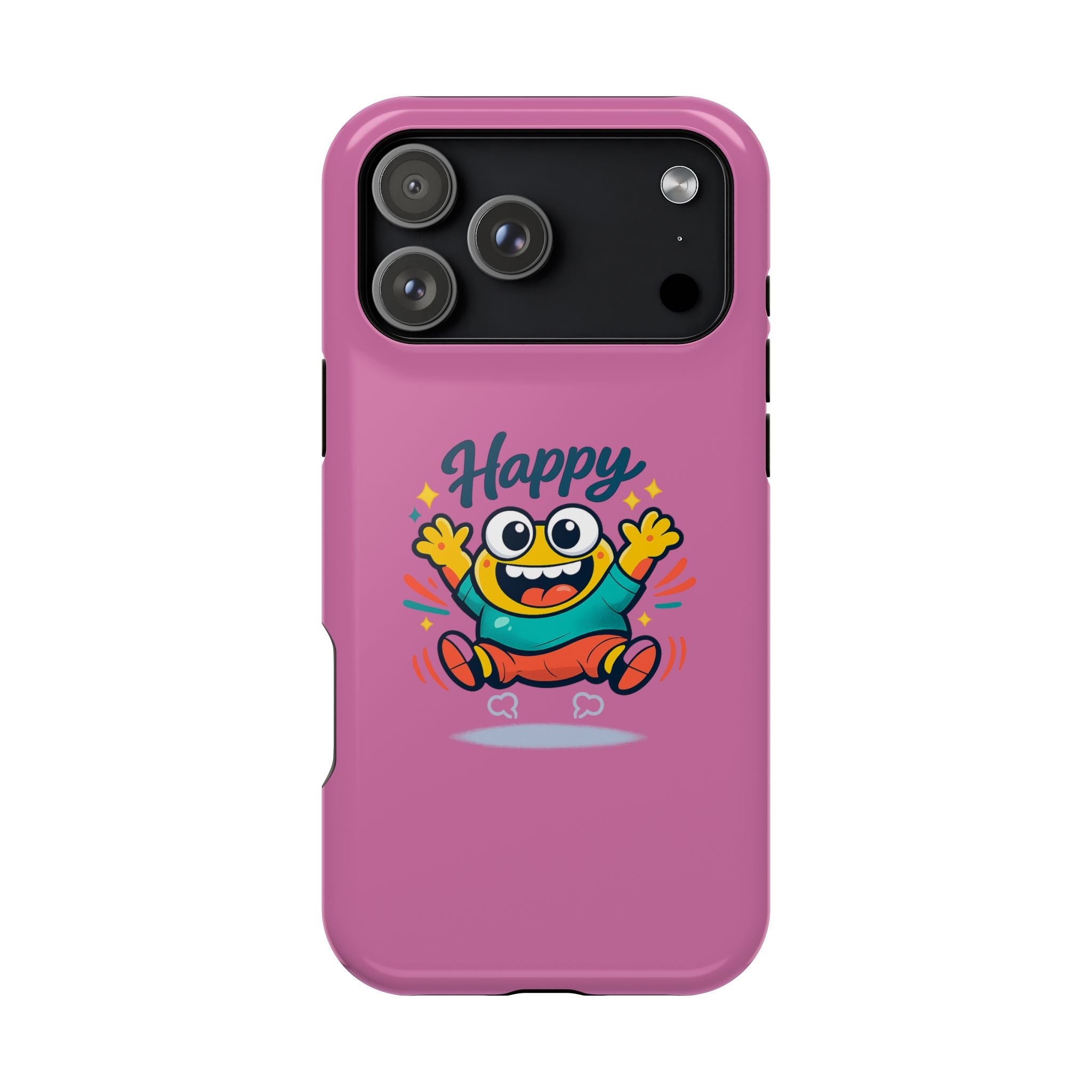 Happy Monster Magnetic Impact-Resistant Phone Case